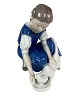 Bing og Grøndahl porcelænsfigur, Pige med kat, nr.: 1745. 