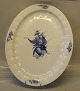 8541-10 Stegefad 37 x 48 cm Kongelig Dansk Porcelæn Blå Blomst Kantet