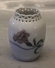Kongelig Dansk 1057-224 kgl. Art Nouveau vase med blomst og gennembrud kant 9.8 cm præ 1923