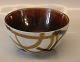 625-3472 Bowl 7 x 13,5 cm Baca Nils Thorsson 1966 Decoration Ellen Malmer Aluminia