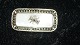 Broche med perlemor i sølvStempel: WN Sølvsmed:W.N.	1893-1937 W. NimMåler 4 cm *2 cm ca