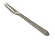 Georg Jensen Pyramid sterling silverCold meat serving fork 13.8 cm.