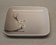 B&G 455-13 Art Nouveau Tray with fruit flower ca 12.5 cm B&G Porcelain