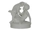 Royal Copenhagen FigurHvid Pan med gedekid fra 1898-1923