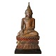 Large Buddha figure.Myanmar (Burma) 18th century.H: 177cm. W: 58cm. D: 46cm.