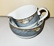 Gray Royal Copenhagen Magnolia sugar and cream set 