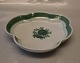 0924-12 Leaf shaped tray 20 cm  Aluminia Faience Green Tranquebar
