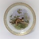 Royal Copenhagen. Fauna Danica. Jagtstel.  Frokost tallerken. Model # 239 - 3550. Diameter 22 cm. (2 sortering). Mustela martes