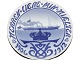 Bing & Grøndahl Mindeplatte fra 1912Til Minde om Kong Frederik VIII 1906-1912