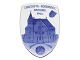 Royal Copenhagen Mindeplatte fra 1903Gentofte Kommunes Rådhus