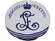 Royal Copenhagen Mindeplatte fra 1896Prinsesse Louise og Prins Friederich af Schaumburg-Lippe's bryllup