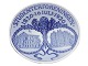 Royal Copenhagen Mindeplatte fra 1920Studenterforenigen 1820-1920