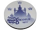 Royal Copenhagen mindeplatteStockholm 1897