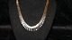 Elegant Brick Necklace With course 7 RK 14 carat GoldLength 46 cm