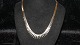 Elegant Brick Necklace With 5 RK 14 carat GoldStamped GIFA 585Length 45 cm