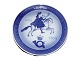 Royal Copenhagen Mindeplatte fra 1974Postrytter 1624-1974