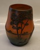 634 VII Vase with horse and rabbit  J. Resen Steenstrup ca 18 cm 1909  Ipsen Danish Art Pottery