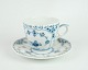 Royal Copenhagen, musselmalet halvblonde kop, nr. 527 og 528