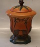 703 Lidded jar 25 cm Karen Hagen 1909 Ipsen Danish Art Pottery