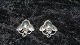 Earrings with Clips silverStamped 925Width 22.47 mmHeight 24.02 mm