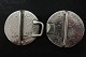 Buckle for the belt - made of silverMade of 2 coins from Austria / ÖsterreichText at the front:R-IMP-HU-BO-REG-M.THERESIA(Mother Theresia of Habsburg)Below is written: S.F.The back:With the eagle and the text: BURG-CO-TYR-1780-X-ARCHID-AVST-
