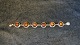 Elegant Bracelet with Amber in SilverStamped EFLength 21 cm