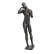 Johannes Bjerg Abessinier i bronze. Johannes C. Bjerg, 1886-1955, bronzeskulptur forestillende abessinier.  Signeret og dateret 1913. Erhvervet direkte fra kunstners familie. H: 48,5c