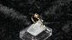 Ladies ring with stone 8 carat goldSize 55