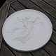 B&G Denmark biscuit plate Dagen or the Day 29cm. Price reduced due to repair.