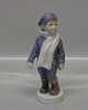 Dahl Jensen figur1064 Dreng i vintertøj (DJ) 19,5 cm