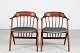 Dansk MøbeldesignPar teak  armstoleIllum Wikkelsø stil