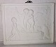 B. Thorvaldsen: Royal Copenhagen bisquit plate "Cupid and the young Bacchus stamping grapes"