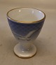 057 Egg cup 6 cm (696) B&G Seagull Porcelain with gold