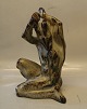 20674 RC Figurine, Aktæon 35x 17.5 x 22.5 cm Axel Salto 1944 Royal Copenhagen Art Pottery