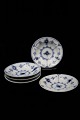 Royal Copenhagen Musselmalet Riflet kuvert smør asiet.RC#1/7. 1.sort. Dia.:7,4cm.