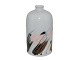 Royal Copenhagen Unique vase with pink dekoration