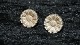 Elegant # Earrings in SilverStamped 925s braMeasures 9.76 mmNice and well maintained condition