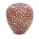 Per Weiss vase.Kolossal stentøjsvase med geometriske mønstre fremstillet og signeret af Per Weiss f. 1953. Signeret Per Weiss. H: 90cm. D: 83cm
