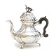 Small Baroque silver pot by Christopher Jonsen, Copenhagen, dated 1750. H: 16,5cm. W: 350gr