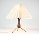 Bordlampe, Palisander, Dansk design, 1960