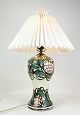 Keramik bordlampe, Danico, 1940