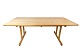 Shaker spisebord, model C18, sæbebehandlet eg, Børge Mogensen, 1960erne. 