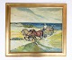 Oliemaleri - Aage Strand - Kunstmaler d. 28/6-1910