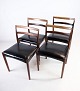 Sæt af 4 spisestuestole,  model 61, Palisander, Harry Østergaard, 1960