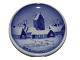 Royal Copenhagen miniature Christmas plate Glædelig Jul