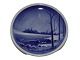 Royal Copenhagen miniature Christmas plate Glædelig Jul