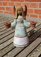 Goebel ceramics figurine Germany, Angel for 2 candles HX 327 from 1966