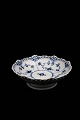 Royal Copenhagen Blue Fluted Full Lace bowl on foot.RC# 1/1023. H:6cm. Dia:17,5cm.