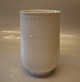 Royal Copenhagen 4141 RC White Vase with relief 15 cm