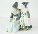 Figur, Amager piger, kgl. porcelæn, nr. 1395